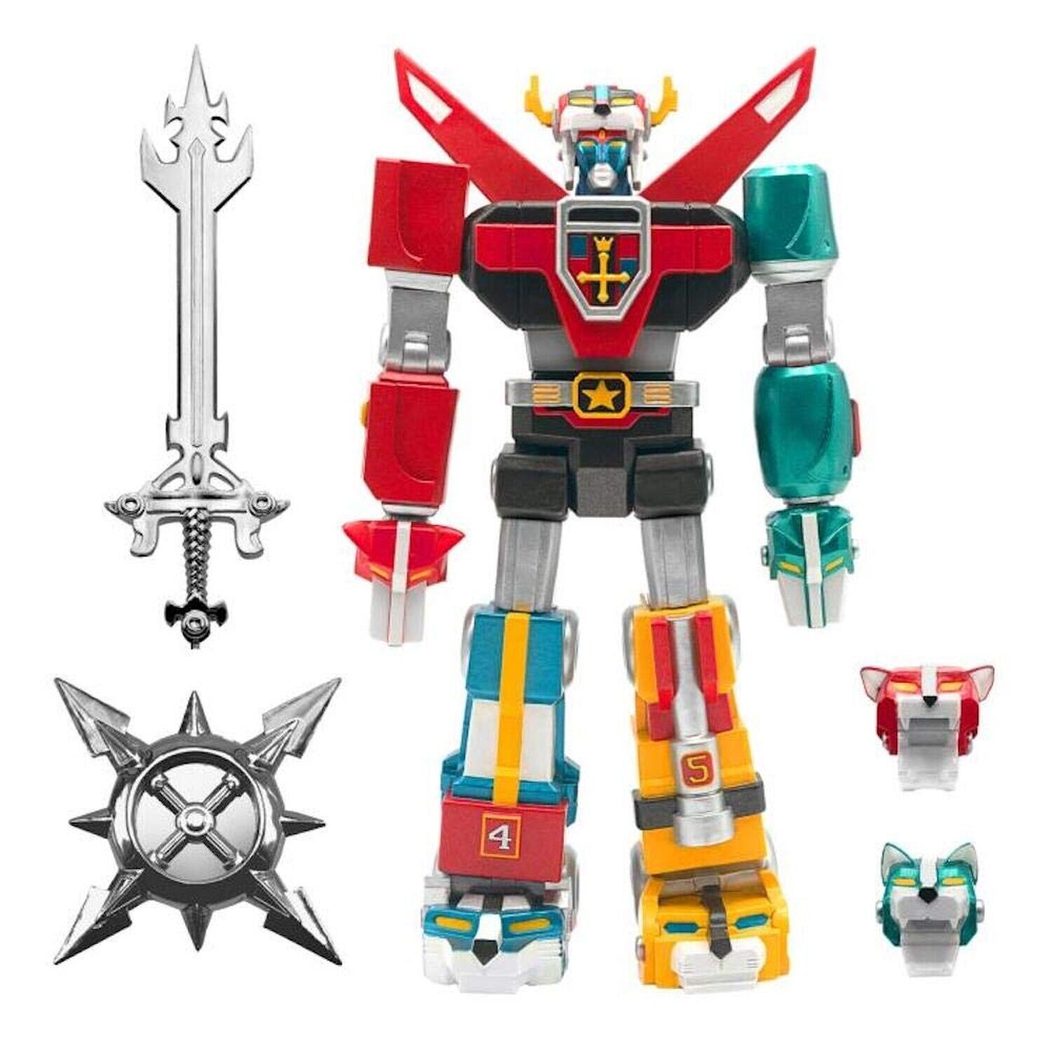 Super7 ULTIMATES! - Voltron Defender of The Universe Classic Chrome