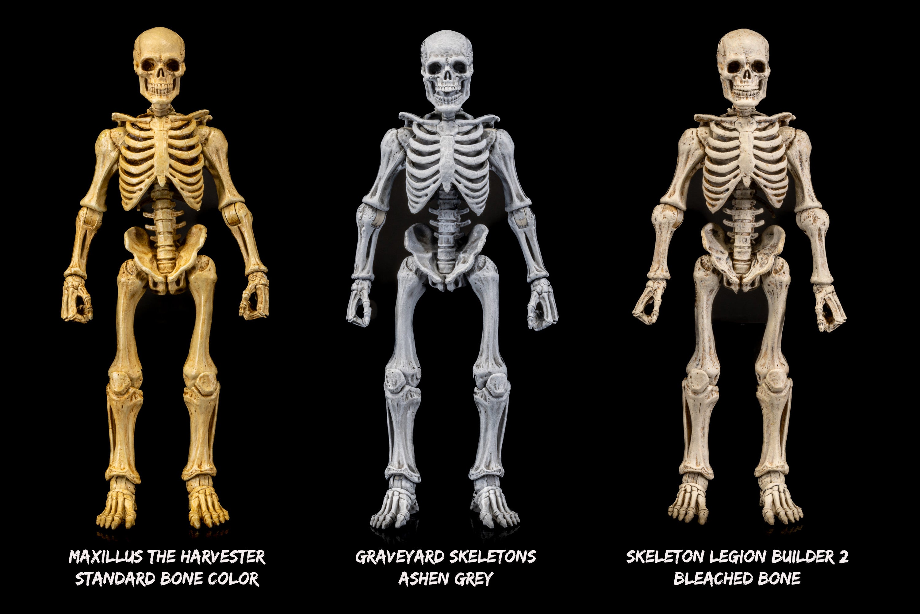 Skeleton factory figures