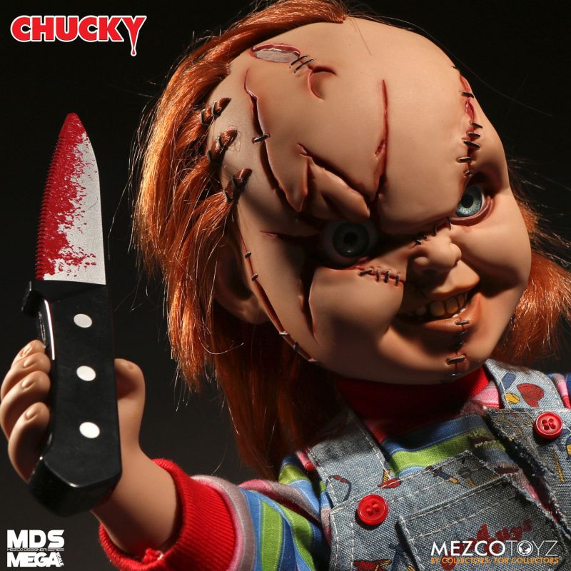 Bride of Chucky Mezco Designer Series Mega Scale Talking Chucky